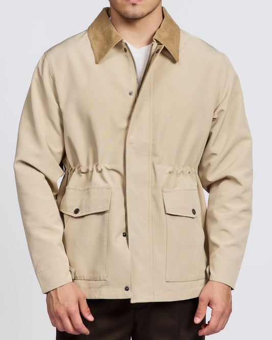 Men's Chelsea Jacket with Corduroy Collar