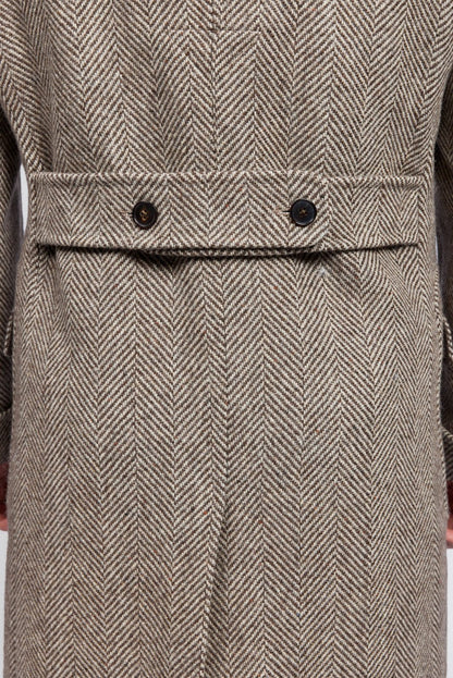 Cappotto in tweed doppiopetto Chelsea da uomo