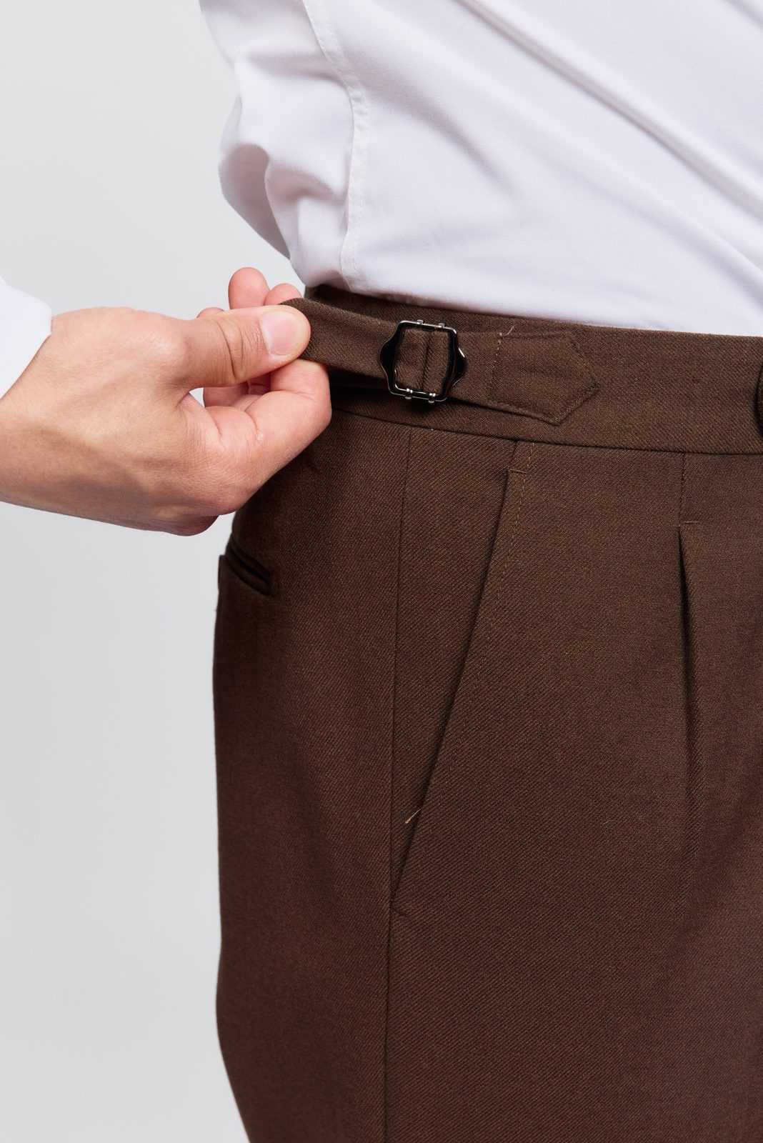 Men's Classic Adjustable-Waist Dress Trousers