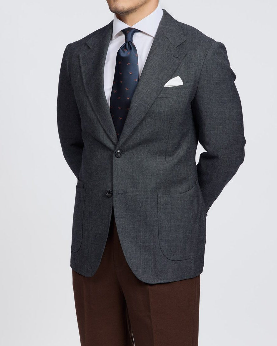 Men's Classic Single-Breasted Blazer