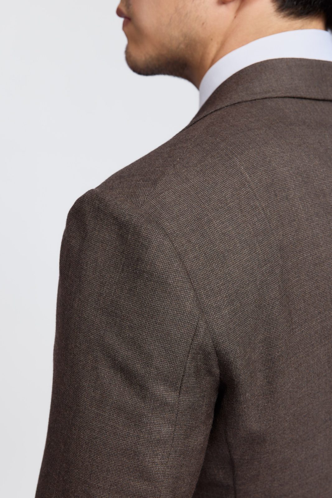 Men's Wool Single-Breasted Tailored Blazer