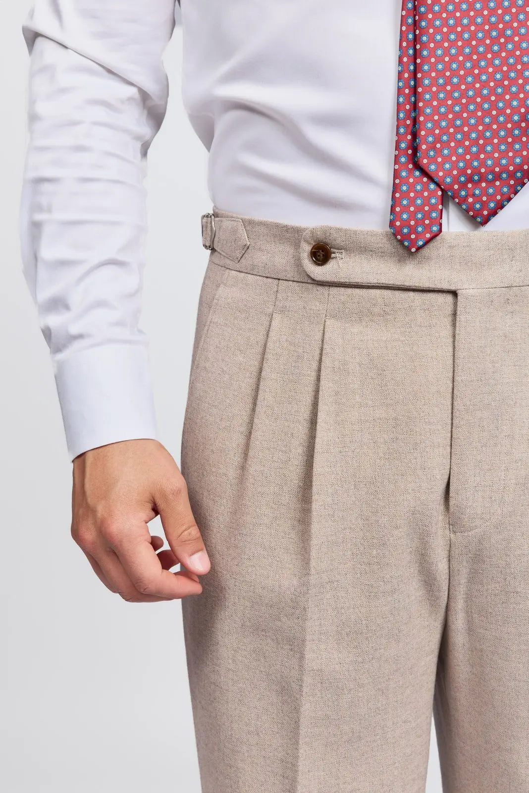 Men's Classic Adjustable-Waist Dress Trousers BRABION