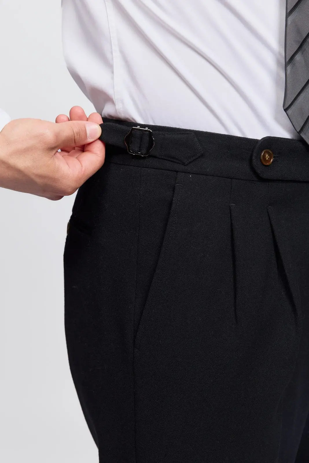 Men's Classic Adjustable-Waist Dress Trousers BRABION