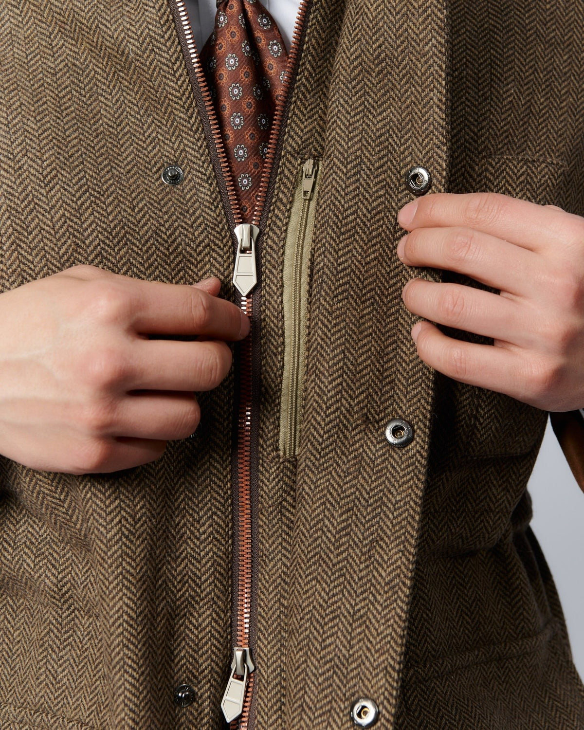 Jaqueta retrô masculina de lã Windsor