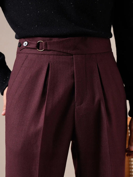 Torino High-Waisted Gurkha Dress Pants BRABION