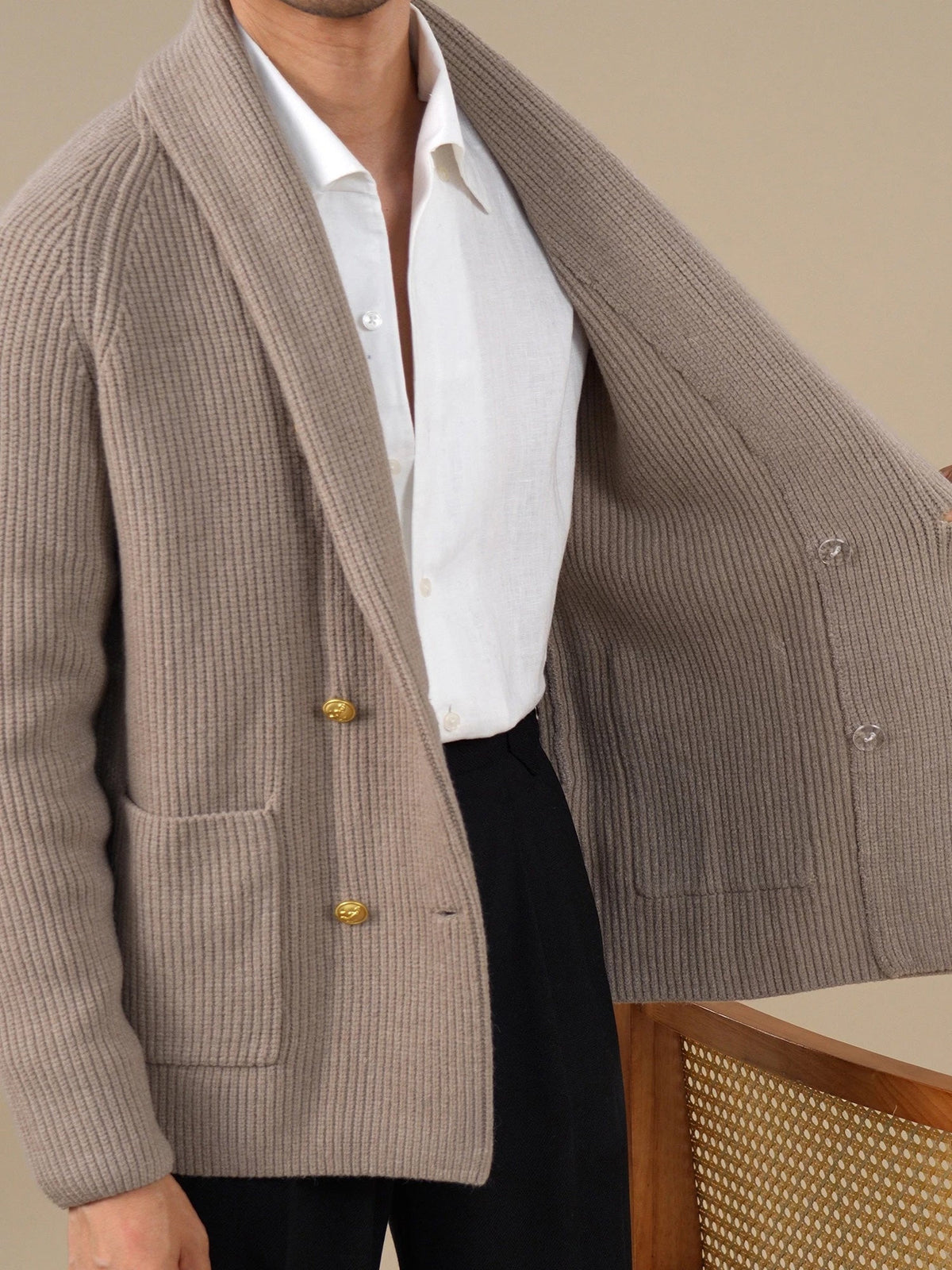 Brabion Wool Heavy Cardigan BRABION