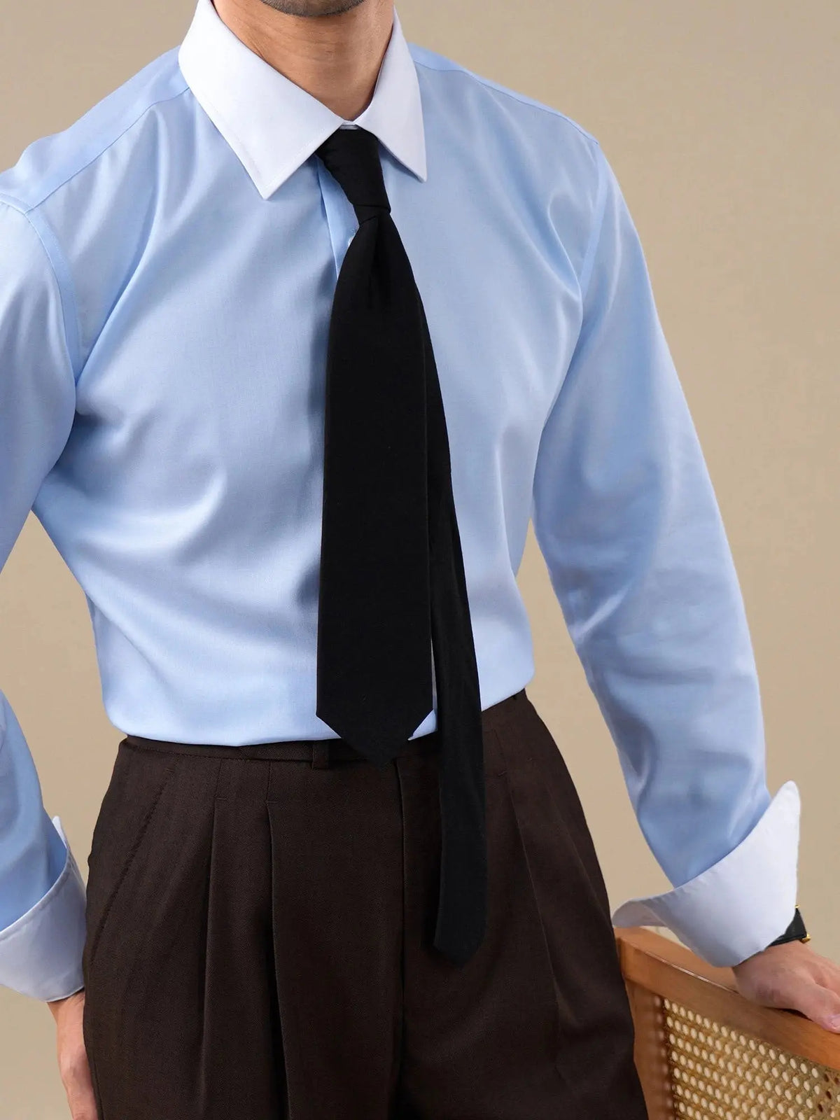 Milano Long Point Collar Breathable Shirt BRABION