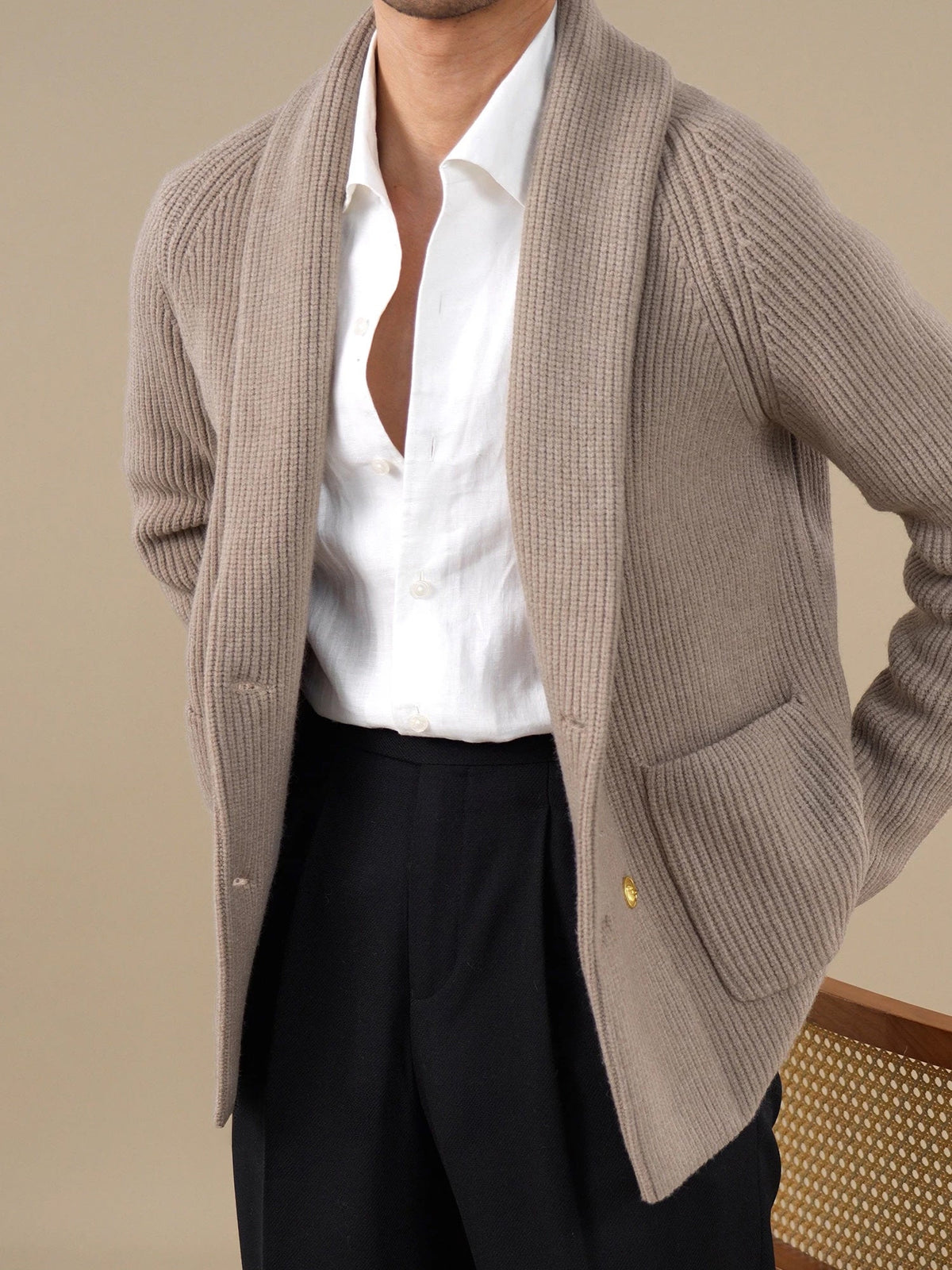 Brabion Wool Heavy Cardigan BRABION