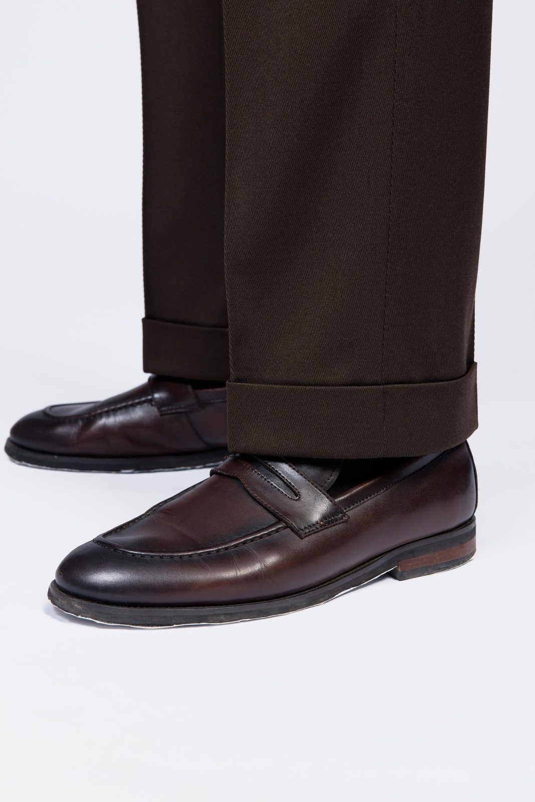 Calça social plissada dupla Amalfi