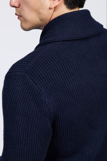 Cardigan à col châle Raymond