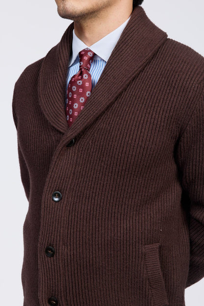 Cardigan à col châle Raymond