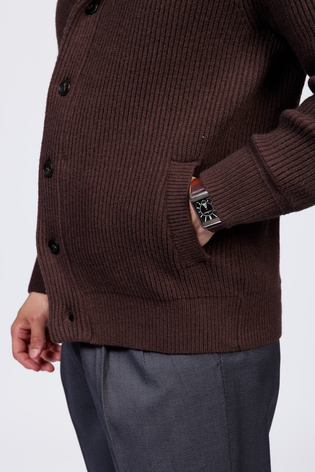 Cardigan à col châle Raymond