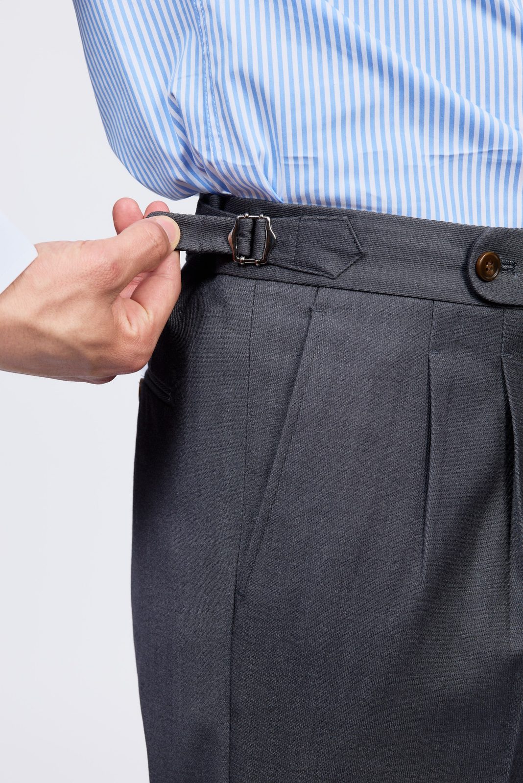 Men's Classic Straight-Leg Dress Trousers
