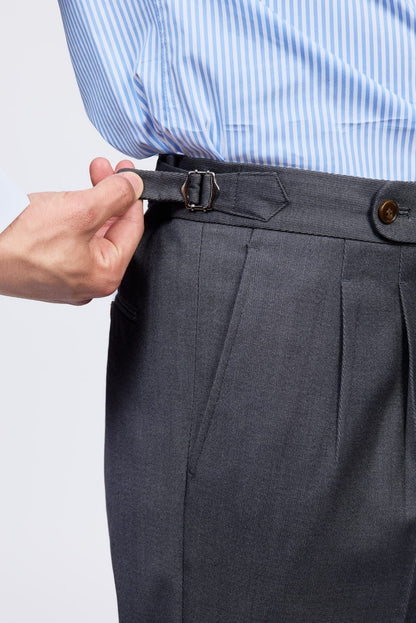 Men's Classic Straight-Leg Dress Trousers
