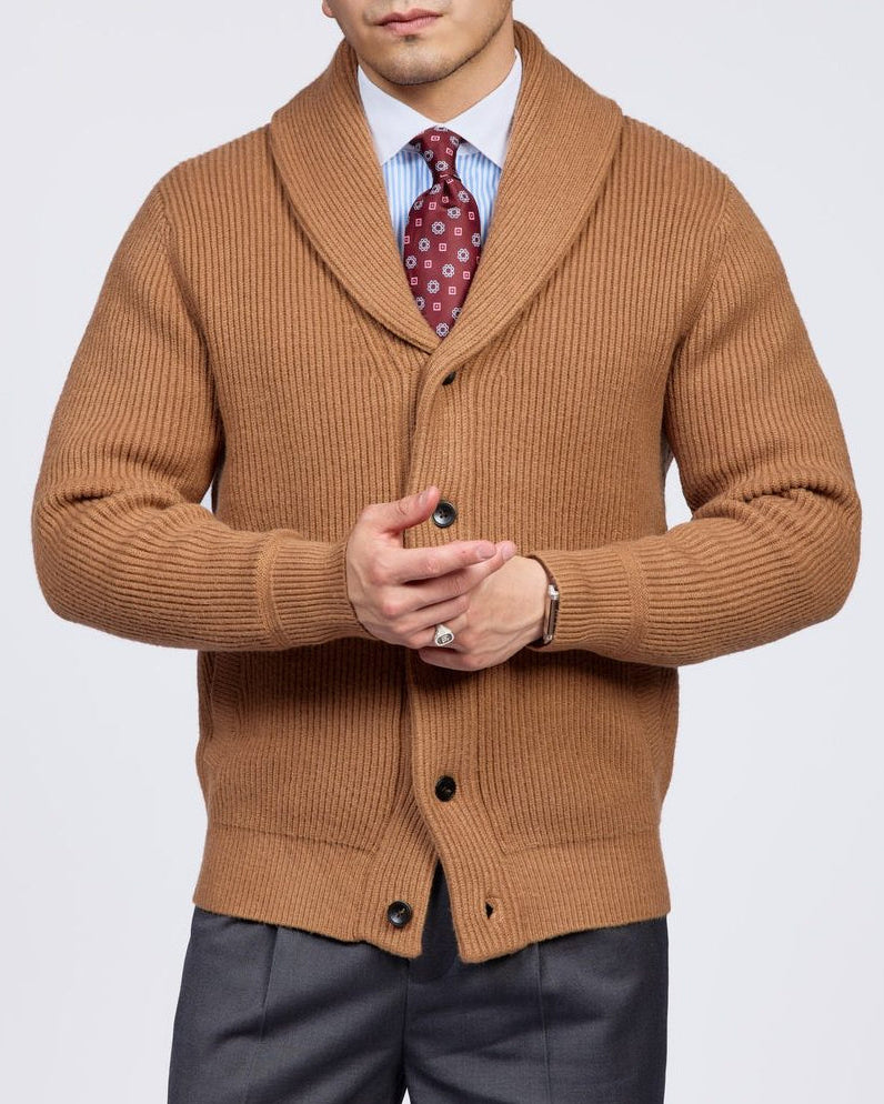 Men's Classic Knit Cardigan Sweater