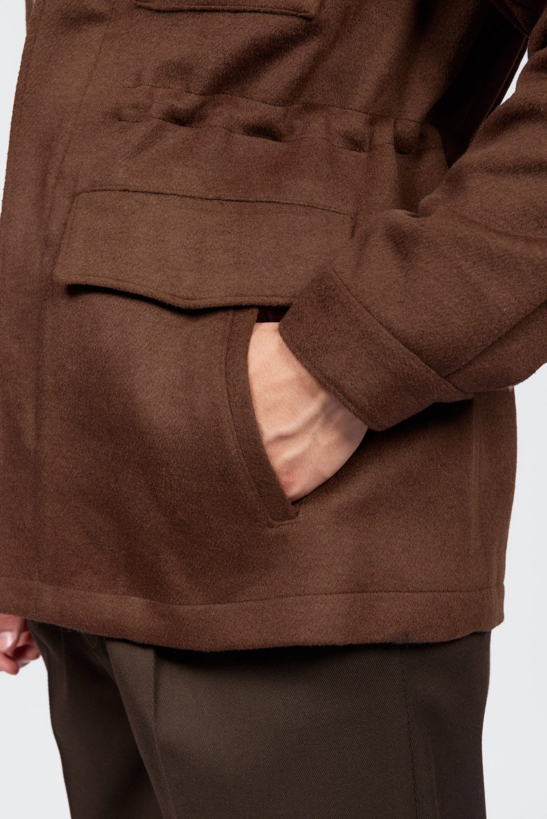 Men's Modern 4-Pocket Field Safari Jacket