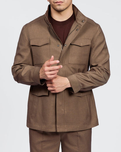 Herren-Safarijacke Amalfi mit 4 Taschen