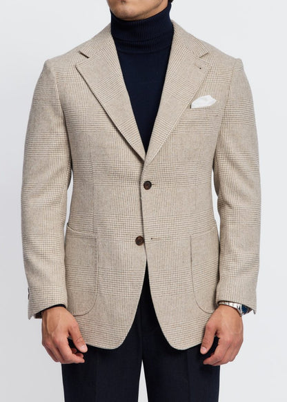 Brabion Avellino Glen Check Blazer