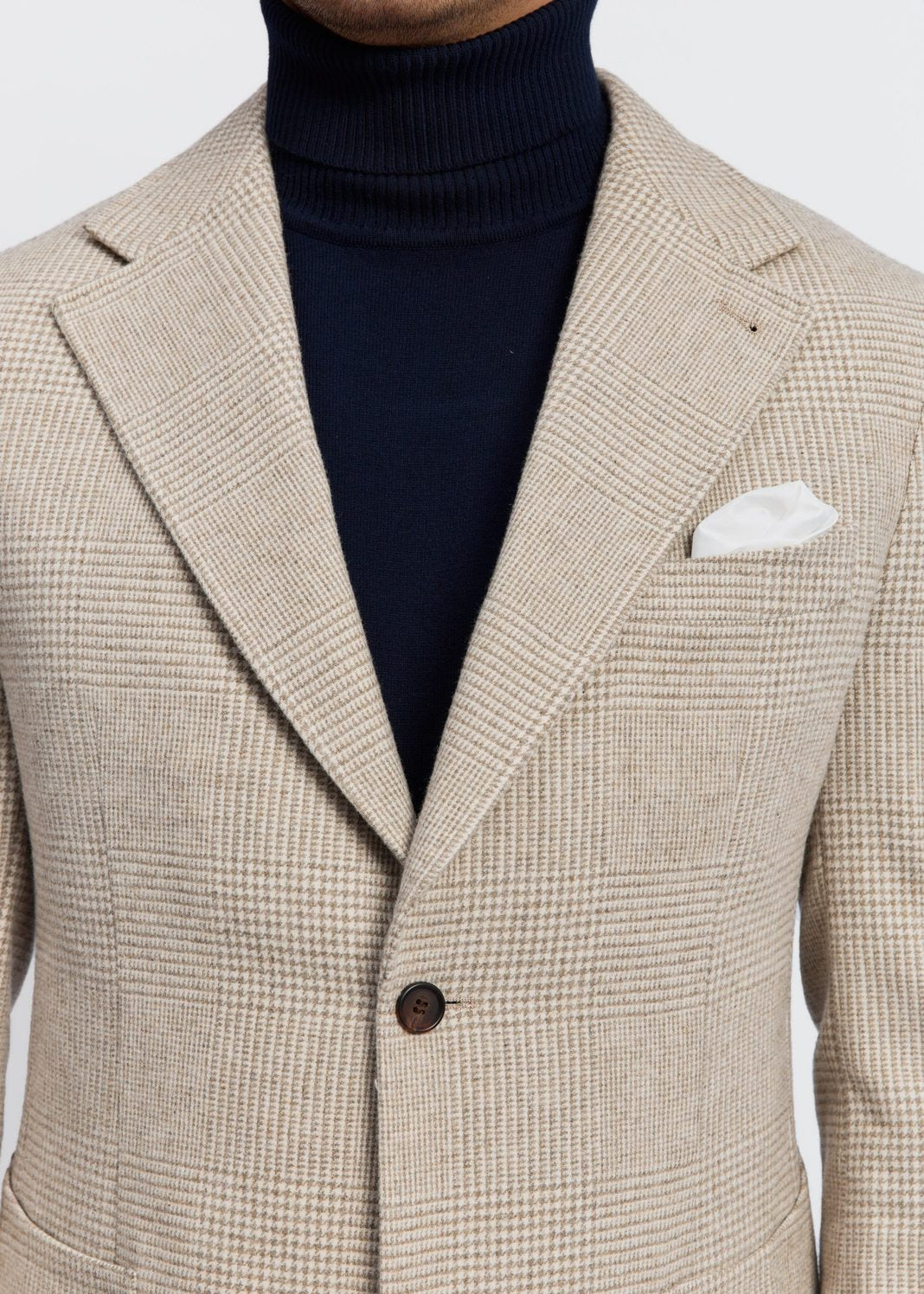Brabion Avellino Glen Check Blazer