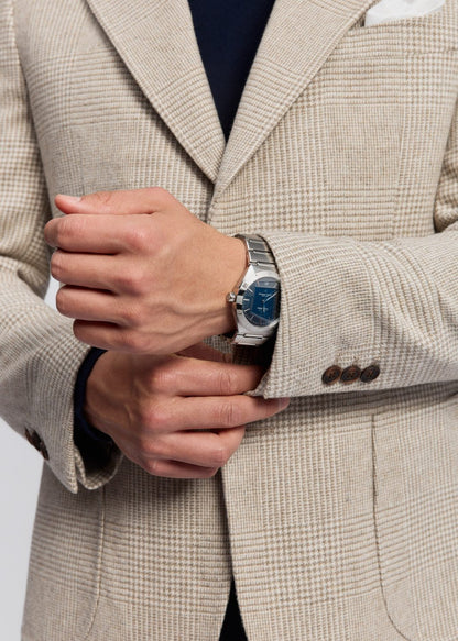 Brabion Avellino Glen Check Blazer