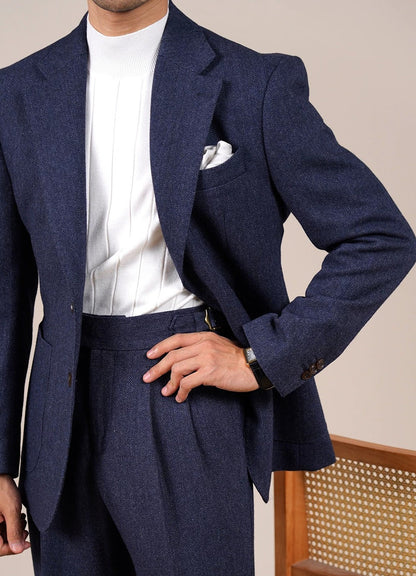 Men's Herringbone Wool Jacket