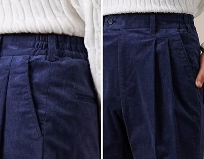 Cordhose „Verona“ für Herren mit doppelter Bundfalte