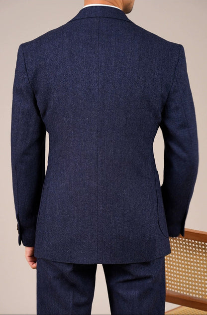 Men's Herringbone Wool Jacket
