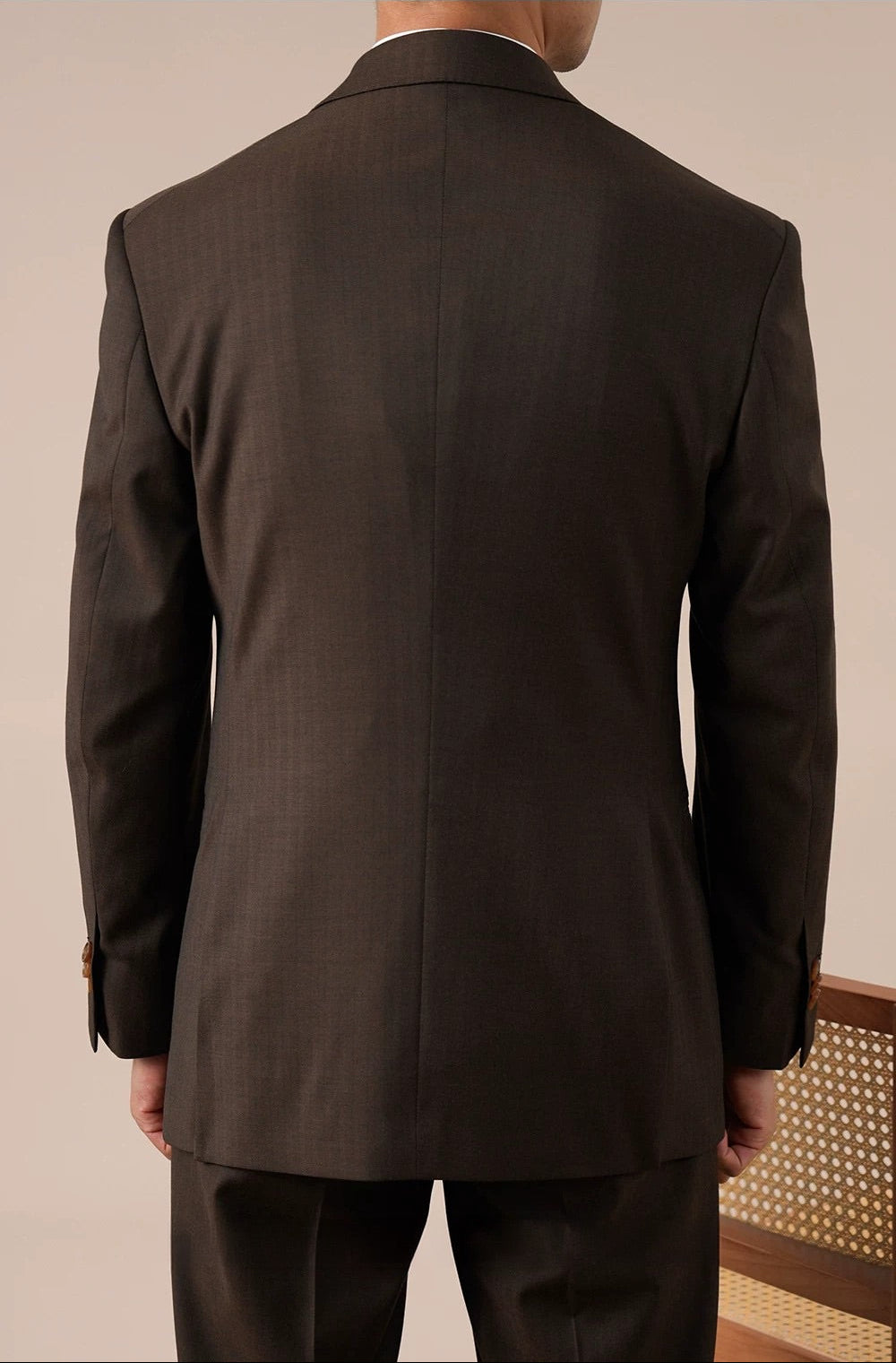 Napoli Formal Brown Retro Jacket