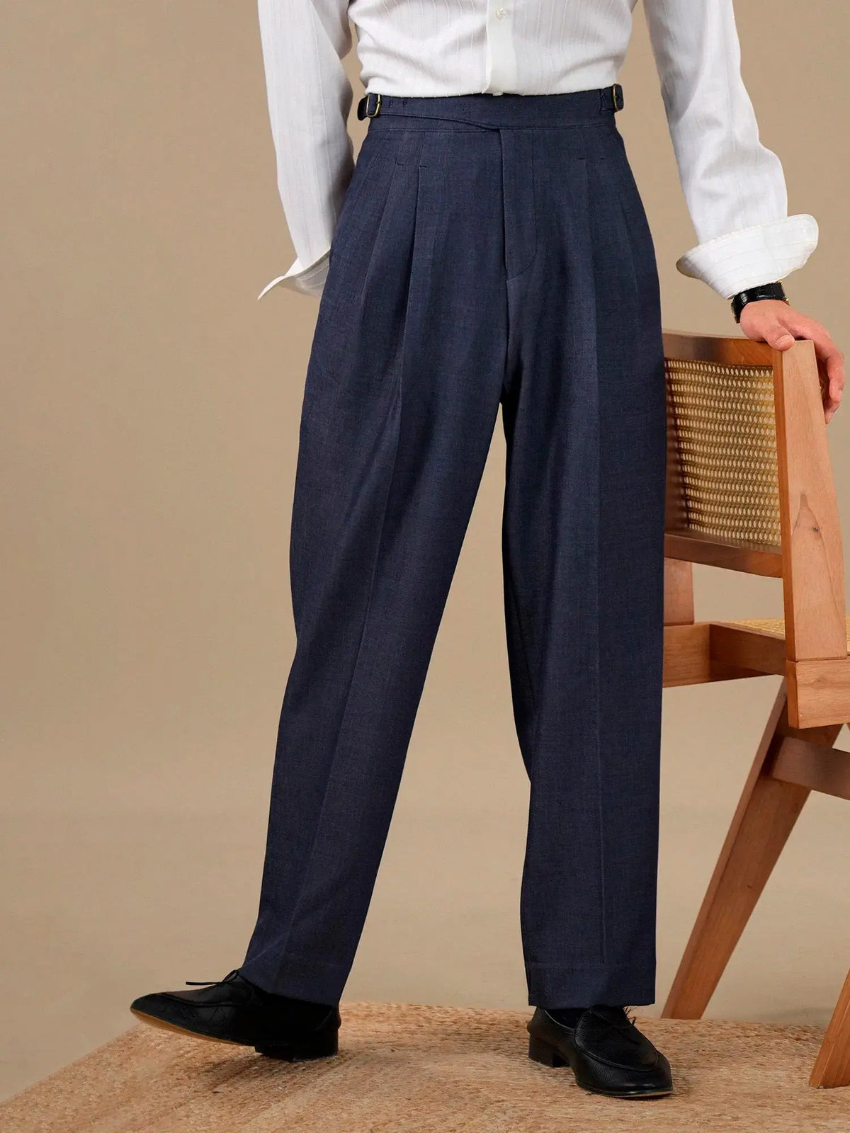 Men's High-Waisted Loose Trousers BRABION